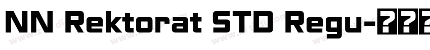 NN Rektorat STD Regu字体转换